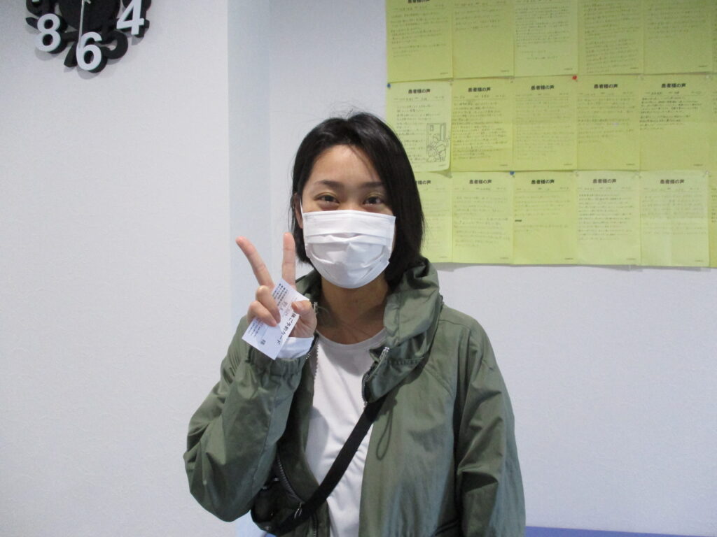 改善されたと実感できました。